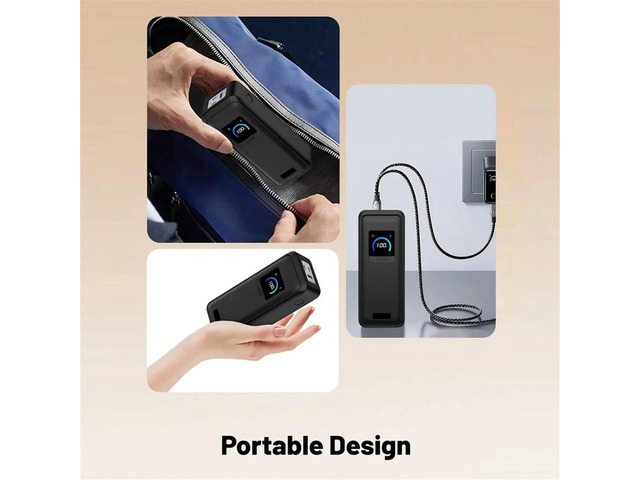 Silicone Case for Anker Prime 26,250mAh 300W Power Bank, Shockproof with LCD Display Visibility