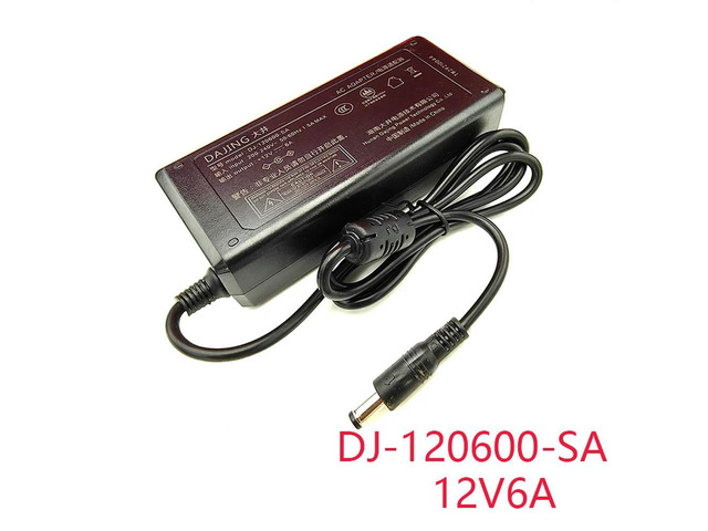 DAJING DJ-120600-SA power adapter 12V6A computer industrial control integrated machine TV power supply