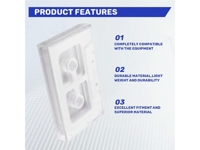Open Audio Cassette Shell Case for DIY Reel to Reel Cassette Tape Plastic Shell White