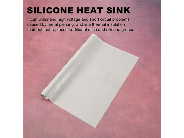 BM120 Pad Coated Fiberglass Thermal Silicone Pad for Heat Sink IGBT MOS Transistor