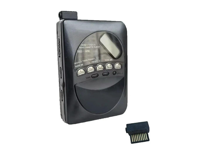 3.5 mm Jack Adaptor Headphone Connector for Cassette Walkman WM & EX