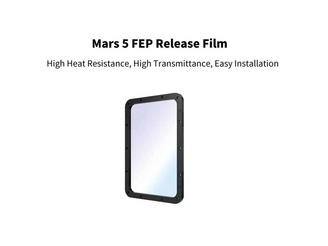 Mars 5 FEP Film Resin Vat for ELEGOO Mars 5 FEP Upgrades 3D Printer Accessories
