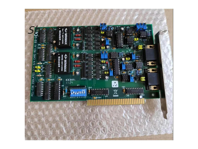 PCL-728 2CH D/A CARD REV. A1 02-2 Acquisition card