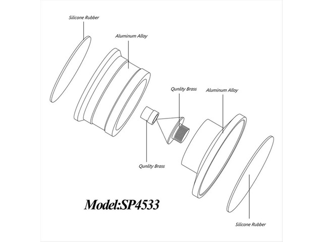 Speaker Isolation Spikes Speaker Base Pads with Non-Slip Base Pad Aluminium Anti-Vibration for Turntable Amplifier B