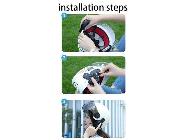 LX1 Motorcycle Summer Helmet Special Bluetooth Headset CVC Noise Cancelling Takeaway Headset Green