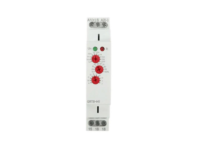GRT8-M1 on Off Time Delay Relay 16A AC/DC12V-240V Multifunction Din Rail Automatic Timer Relay