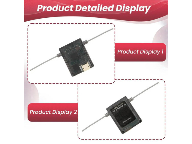 DSMX Receiver Satellite for AR6210 AR8000 AR9020 AR12120 Receiver