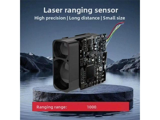 Laser Distance Measuring Module 1000m Fast Response 200ms for Aviation/Railway/Outdoor Sports Accuracy Â± 0.6 Meters