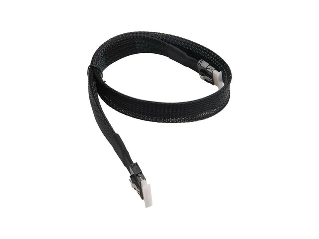 High Speed PCIe 4.0 SlimSAS SFF8654 8i to 8i 9500 Series NVMe Availe Cable External Video Card Adapter 0.5M