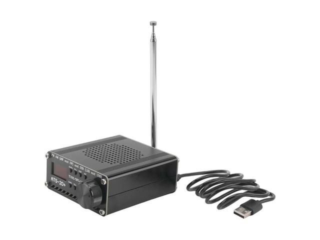 Si4732 ATS-20+ ATS20 Shortwave Radio Receiver DSP SDR Receiver FM AM (MW SW) and SSB (LSB USB) with Antenna