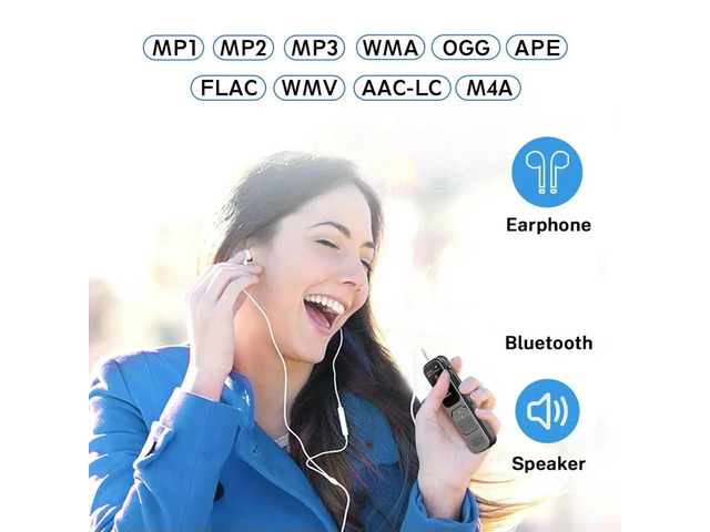 P10 Deelife Professional Digital with Playback MP3 Music Player Noise Reduction Small Sound Recorder