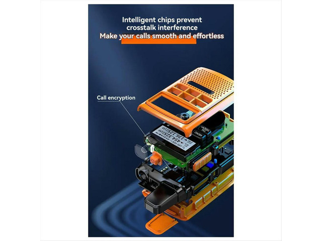 Mini Two-Segment Intercom LCD Handheld MINI Hair Salon Beauty Salon Barber Shop Small Device FM