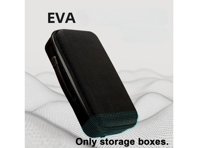 For Mac Mini M4 Dedicated Carrying Case Large Capacity Shockproof Bag Organizer with Handle for Travel