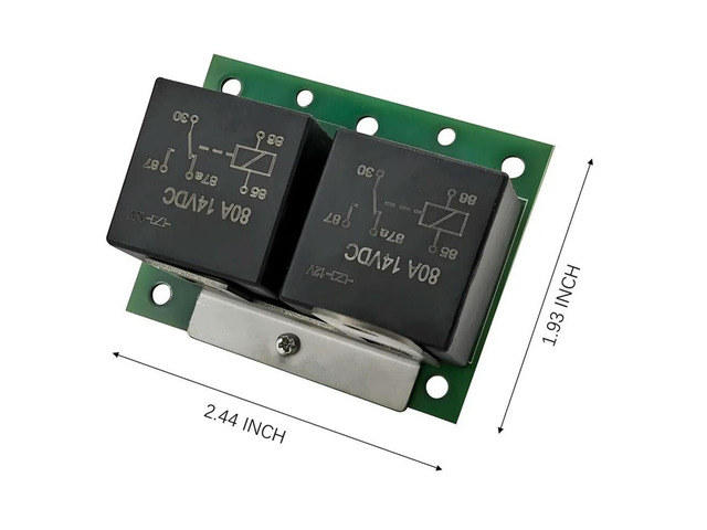 R001751 Relay Fit for Pop Up Camper RV 12 Volt Motorized Winch Replaces Model P92001 Power Winch,RV Replacement Parts