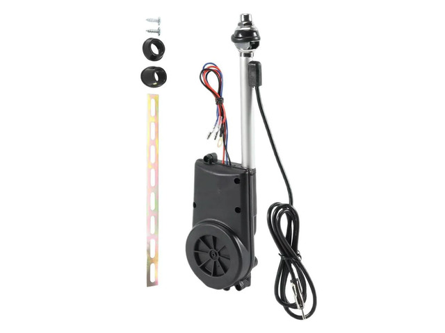 Electric Power Automatic Telescopic Antenna Exterior Vehicle Aerials 12V Universal Waterproof for Car SUV AM FM Radio