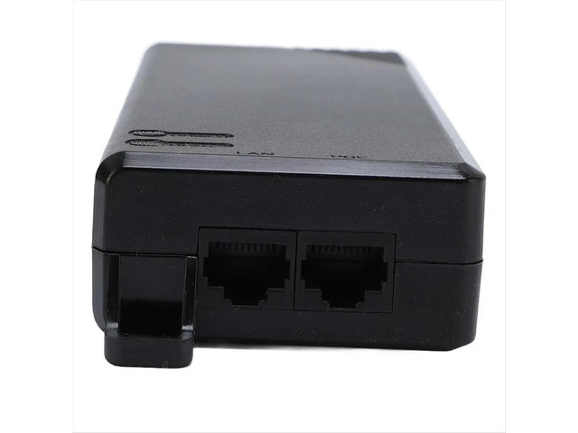 150W PoE Injector 150W 2.5Gbps 2500Mbps 48-56VDC 2.7A Output PoE Injector Power Adapter with 1.1m AC Cable for Gen3(EU)