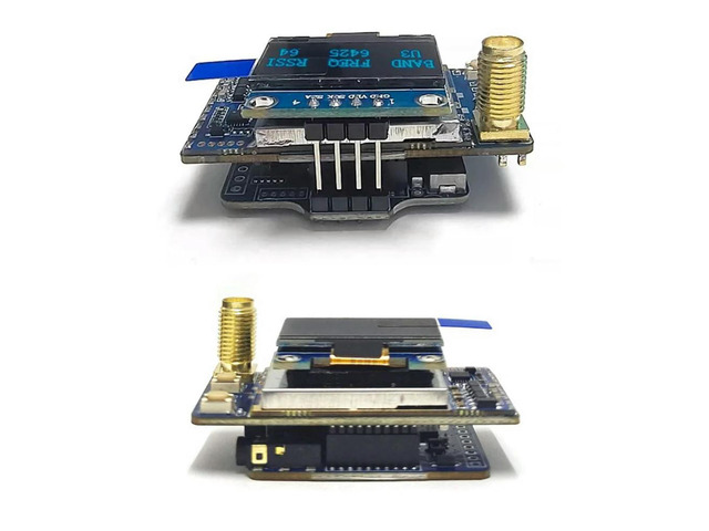 VRX-75DF 6.1-7.2 GHz 64-Channel FPV Analog Video Receiver for FPV Drones Low Latency Diversity Video Receiving Module