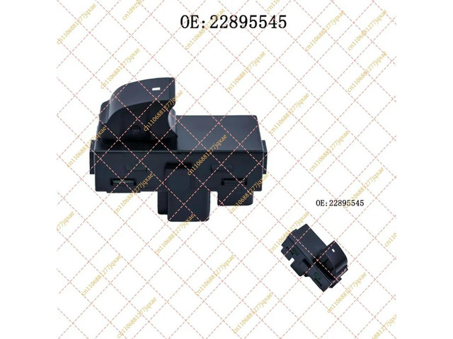 22895545 Power Window Single Switch for Chevrolet, GMC, Buick