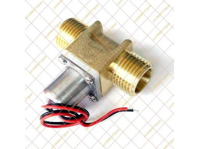 1/2' Brass Bistable Solenoid Valve Energy-Saving Water Flow Pulse Control for Sensor Sanitary