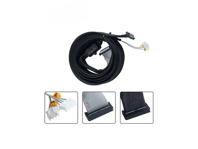 For the CR-10 Pro/Ender-5 S1 extruder, connect the motherboard wires and cables
