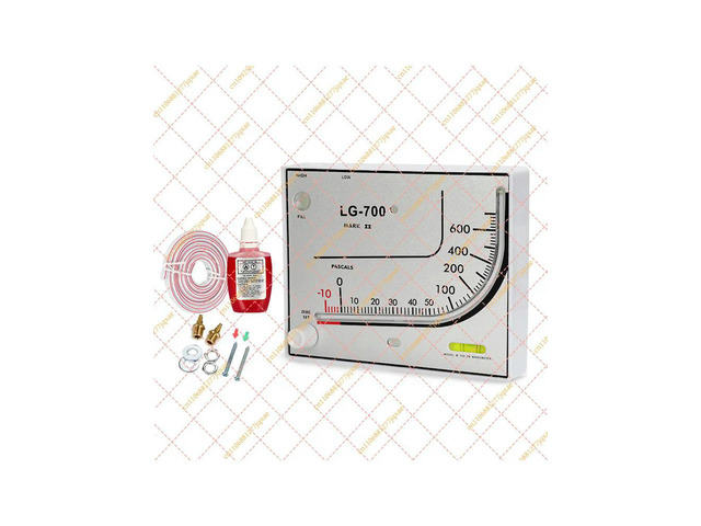 Micro Differential Pressure Gauge 0-700 Pa, Negative Pressure Tester for Farm & Poultry Breeding Sheds