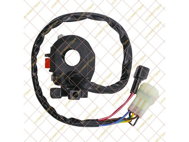 Handlebar Start Switch Assembly Replacement for Yamaha Raptor 660R, OEM 5LP-83973-01-00