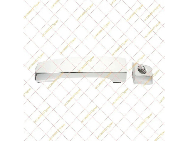 Front Exterior Door Handle with Keyhole for Nissan Titan 2004-2015 Armada 2007-2010 (80647ZC00A 80640-ZC00A)