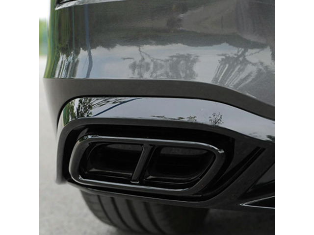 Rear Exhaust Pipe Muffler Tip Cover Trim for Volkswagen Golf MK8 (2020-2021)