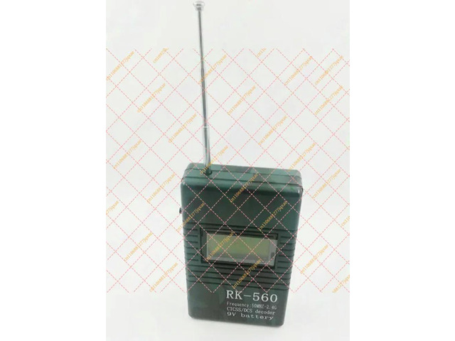 50MHz-2.4GHz Frequency Counter Meter with CTCSS/DCS Decoder for Two-Way Radio Walkie Talkie