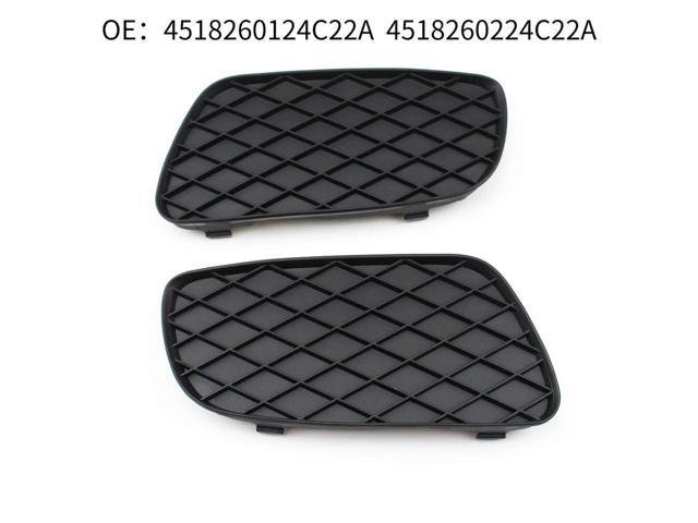 Fog Light Bezel Grille Cover LH/RH for Fortwo 451 2008-2012 (4518260124C22A 4518260224C22A)