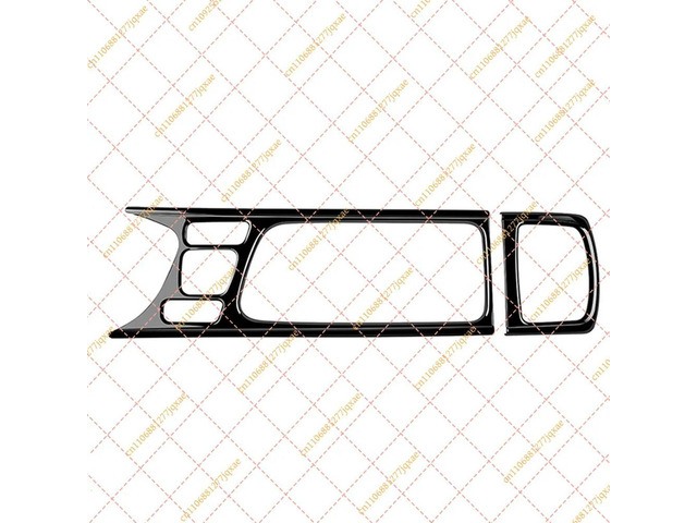 A14F 2Pcs Center Console Cup Holder Cover Trim for Toyota Yaris Cross 2021-2023 RHD