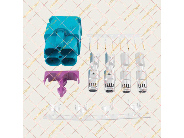 for Rosenberger H-MTD 4-Cavity Female Connector E6Z017-001Z High-Speed Automotive Data