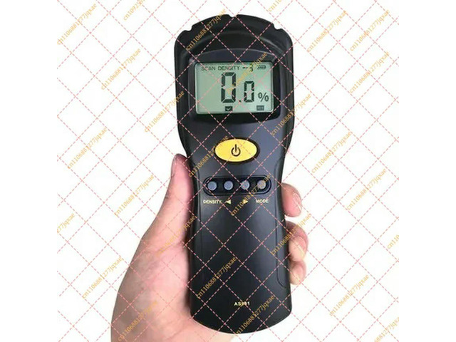 Digital Wood Moisture Meter Hygrometer Tester, Humidity Detector for Lumber Cardboard Concrete Buildings