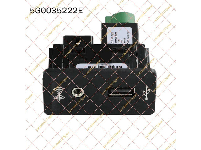 USB & AUX CarPlay Switch Adapter Kit 5Q0035726E 5G0035222E for VW Golf 7 MK7