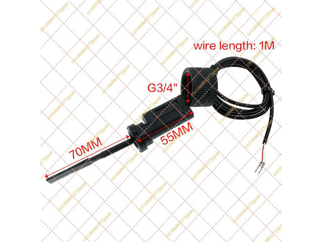 2PCS WFS27 G3/4 DN20 Female Thread Water Paddle Flow Switch Sensor for Heat Pump Water Heater Air Conditioner