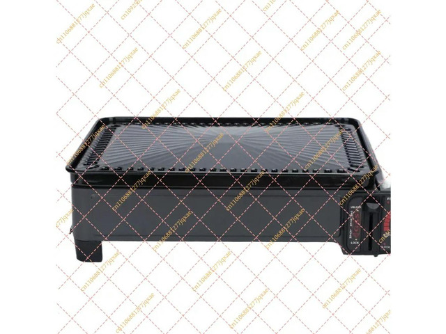 8-Grid Multi-Functional Camping Cassette Stove & BBQ Grill, Mesh Baking Pan for Meat & Night Market Stalls