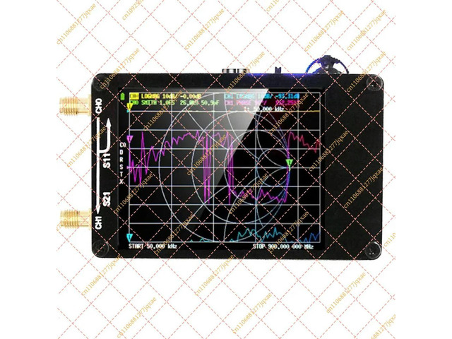 AS63 Upgraded Antenna Analyzer 10kHz-1.5GHz MF HF VHF UHF, VNA with SD Card