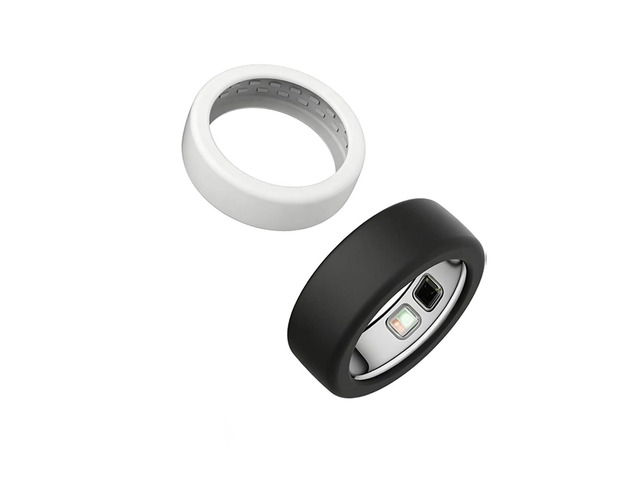 Silicone Ring Protector for Oura Ring 5, 2-Pack Soft Anti-Scratch Sleeve, Lightweight & Comfortable Smart Ring Covers