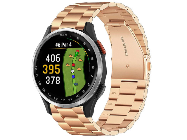 Compatible with Garmin Approach J1 Band, 20mm Quick Release Stainless Steel Metal Durable Replacement Strap Bracelet Compatible for Garmin Approach...