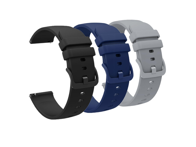 Compatible for Withings Smartwatch Bands, 18mm, 20mm Quick Release New Soft Silicone Sport Replacement Straps for Women, Man, Wristband Accessories
