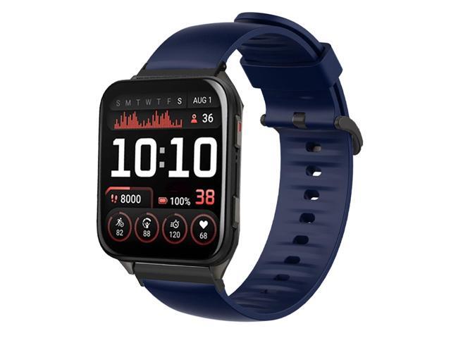 Compatible with Garmin Venu X1 Bands, Quick Release Silicone Replacement Soft Band Wristbands Straps with Stainless Steel Buckle Compatible with...