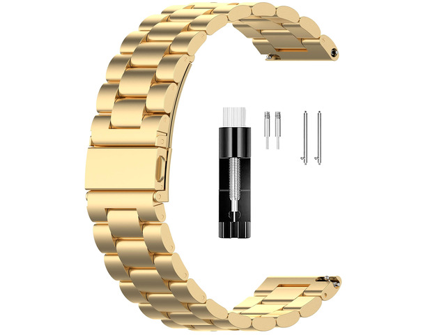 20MM Bands Compatible with MorePro AIR 2/for iTouch Air 3 40MM/for iTouch/for iTech Fusion 2/2S/2R Smartwatch, Replacement Metal Bracelet Premium...