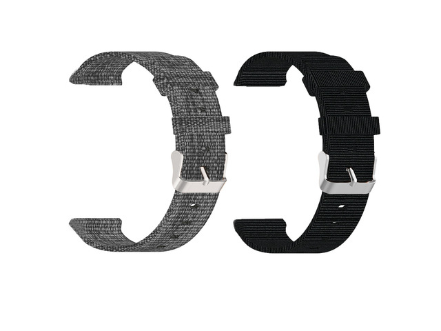 Compatible with Bushnell iON Elite Bands, Breathable Nylon Woven Fabric Replacement Accessory Strap Compatible with Bushnell iON Elite Watch