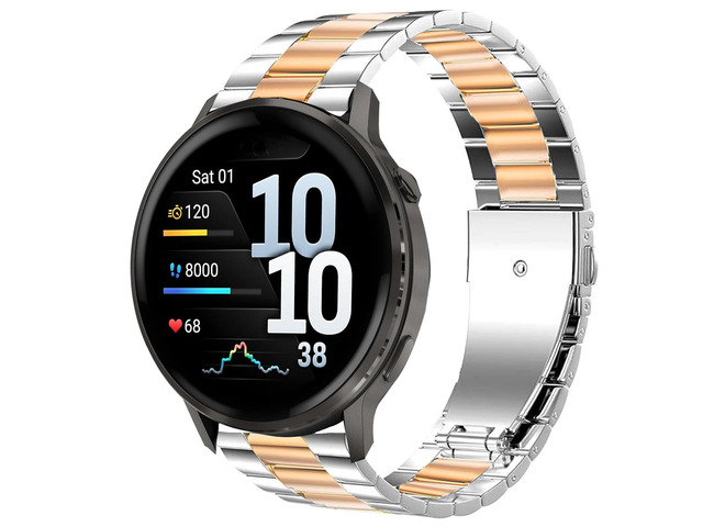 Compatible for Garmin Venu 4 45mm Bands, Quick Release Stainless Steel Metal Replacement Straps Compatible for Garmin Venu 4 41mm, 45mm