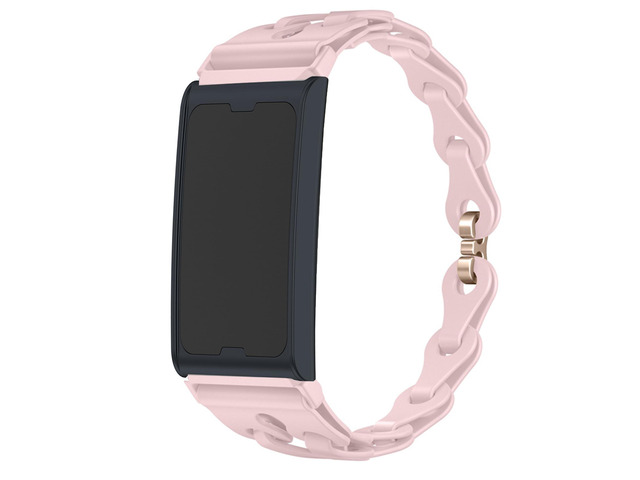 Compatible for Amazfit Helio Bands, Quick Release Elastic Silicone Hollowed Out Replacement Straps Compatible for Amazfit Helio Fitness Tracker...