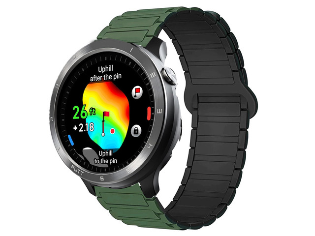 Compatible for Voice Caddie T11 PRO Bands, Quick Release Silicone Sport Strap Replacement Watchband Compatible for Voice Caddie T11 PRO, T9 Watch