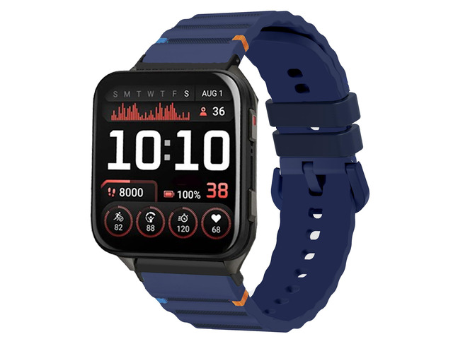 Compatible with Garmin Venu X1 Bands, Quick Release New Silicone Woven Line Adjustable Replacement Strap Compatible with Garmin Venu X1 Smartwatch