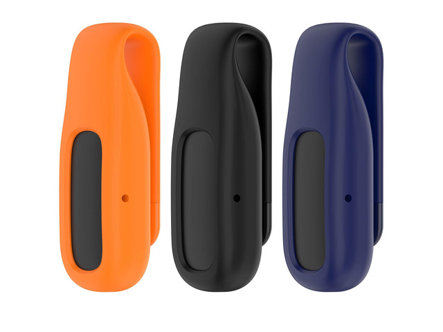 Clip Compatible with Google Fitbit Air Clip Steel Clip Holder Colorful Portable Replacement Accessory Clasp Strap for Google Fitbit Air Fitness...