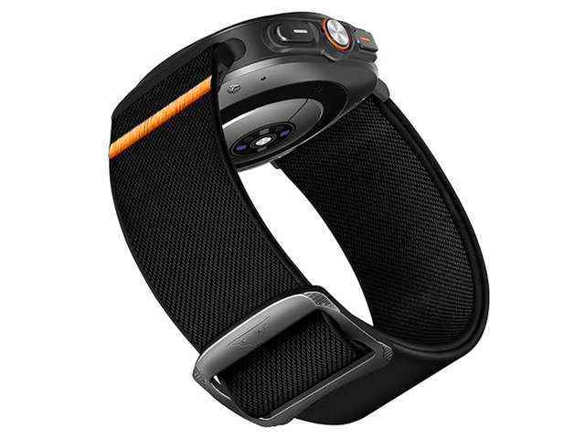 Compatible with Wahoo ELEMNT Rival Band, Quick Release Stretchy Solo Loop Adjustable Nylon Replacement Straps Compatible for Compatible with Wahoo...