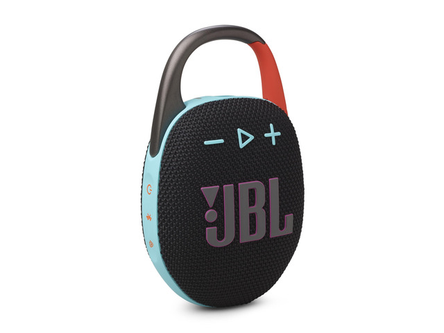 Clip 5 - Ultra-Portable Waterproof Speaker - Black Ultra-portable Pro Sound, Redesigned carabiner, Up to 12 hours of playtime plus 3 hours with...